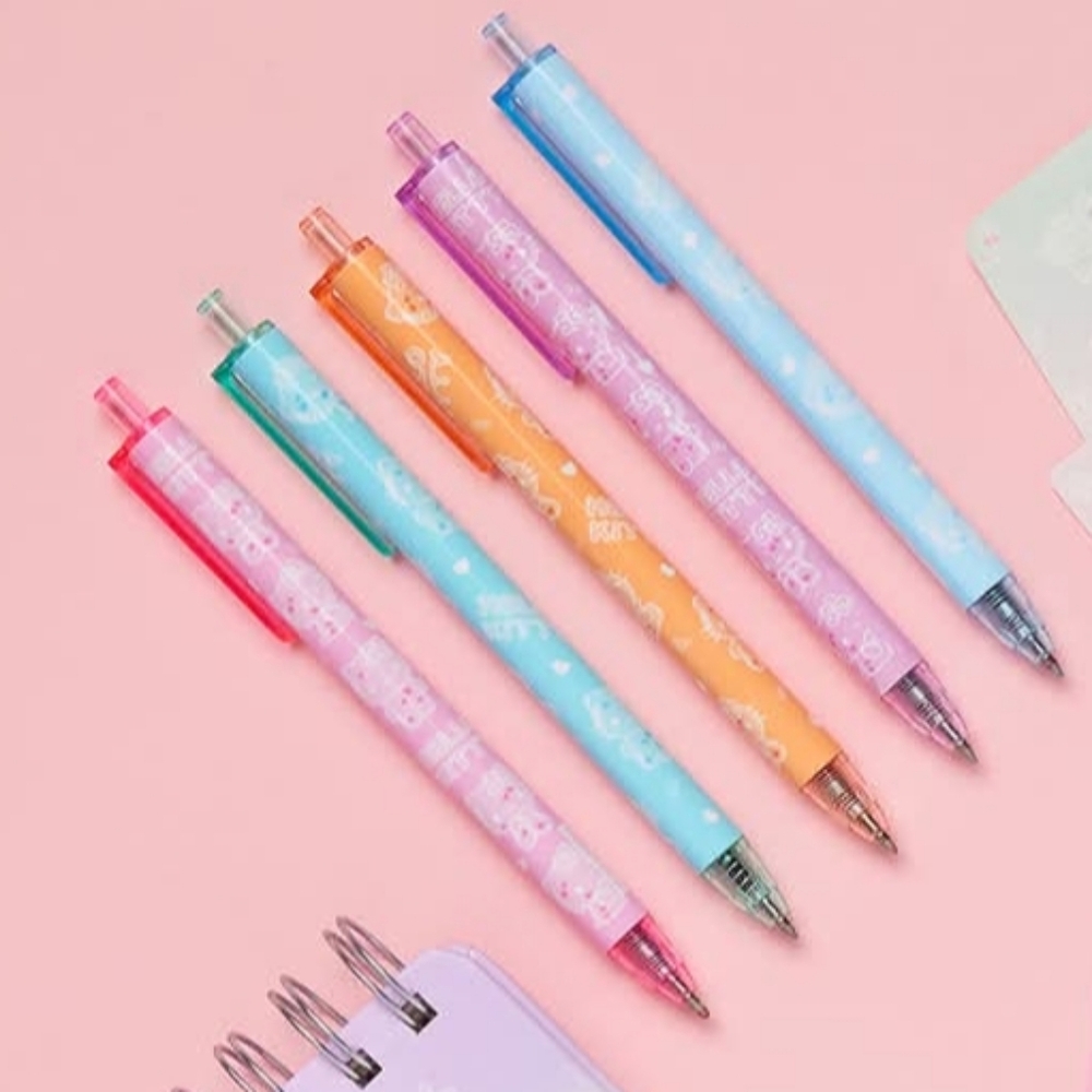 Hello Kitty 50th Anniversary 5-Pack Gel Pens - Picture 2 of 6
